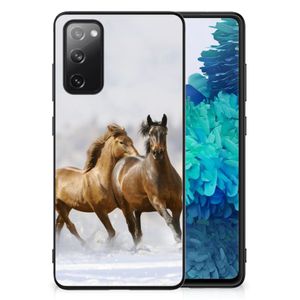 Samsung Galaxy S20 FE Dierenprint Telefoonhoesje Paarden