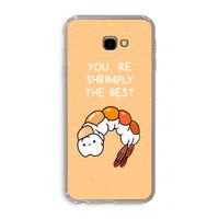 You're Shrimply The Best: Samsung Galaxy J4 Plus Transparant Hoesje
