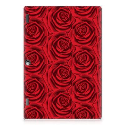 Lenovo Tab 10 | Tab 2 A10-30 | Siliconen hoesje | Red Roses Lenovo Tab 10 | Tab 2 A10-30 | Siliconen hoesje | Red Roses