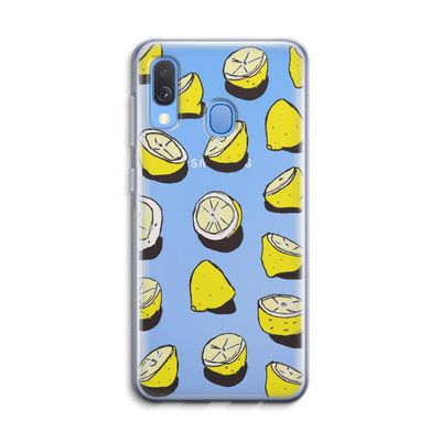 When Life Gives You Lemons...: Samsung Galaxy A40 Transparant Hoesje