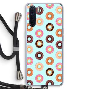 Donuts: Oppo A91 Transparant Hoesje met koord