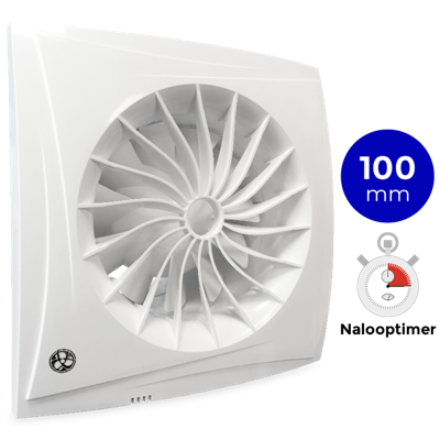 [tweedekans] Badkamer Ventilator Blauberg Sileo - Ø 100mm - Met Timer (sileo100t)