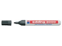 Viltstift edding 3000 rond grijs 1.5-3mm