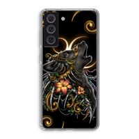 Huilende Wolf: Samsung Galaxy S21 FE Transparant Hoesje