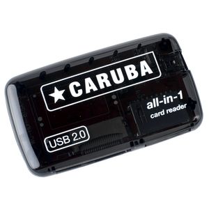 Caruba D43036 geheugenkaartlezer USB 2.0 Zwart