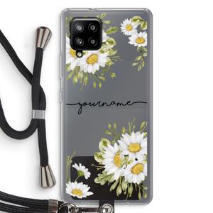 Daisies: Samsung Galaxy A42 5G Transparant Hoesje met koord