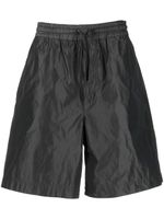 Sunnei short à taille élastiquée - Gris