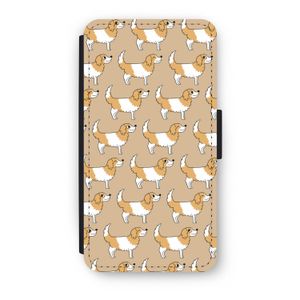 Doggy: iPhone XS Flip Hoesje