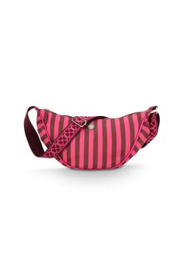 Pip Studio Freya Schoudertas Streep Roze