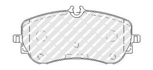 Remblokkenset, schijfrem FVR5068