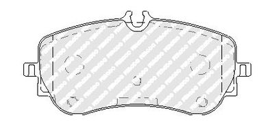 Remblokkenset, schijfrem FVR5068