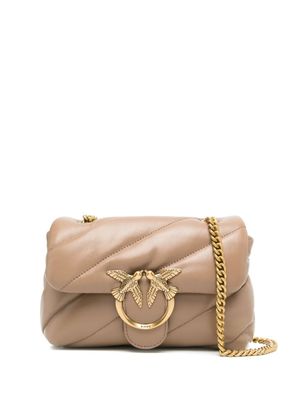 PINKO mini sac à bandoulière Love Puff - Marron