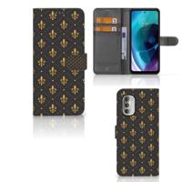 Motorola Moto G51 5G | Telefoon Hoesje | Franse Lelie