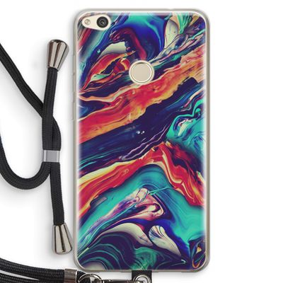 Chameleon Sun: Huawei Ascend P8 Lite (2017) Transparant Hoesje met koord