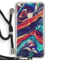 Chameleon Sun: Huawei Ascend P8 Lite (2017) Transparant Hoesje met koord