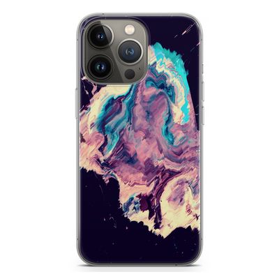Cosmic Silence: iPhone 13 Pro Transparant Hoesje
