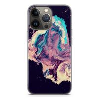 Cosmic Silence: iPhone 13 Pro Transparant Hoesje