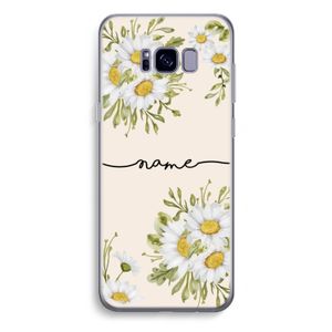 Daisies: Samsung Galaxy S8 Plus Transparant Hoesje