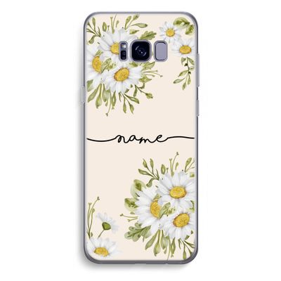 Daisies: Samsung Galaxy S8 Plus Transparant Hoesje