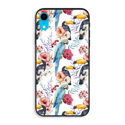 Bloemen tukan: iPhone XR Biologisch afbreekbaar hoesje