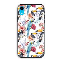 Bloemen tukan: iPhone XR Biologisch afbreekbaar hoesje