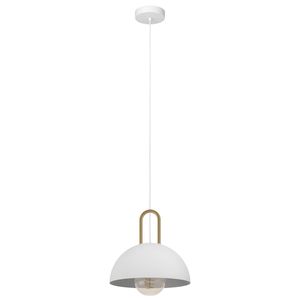 EGLO Calmanera hangende plafondverlichting E27 40 W Staal, Wit