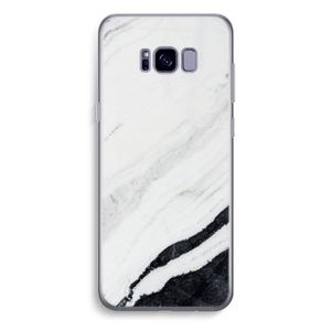 Elegante marmer: Samsung Galaxy S8 Plus Transparant Hoesje