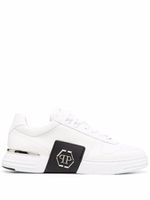 Philipp Plein baskets Phantom Kick$ - Blanc