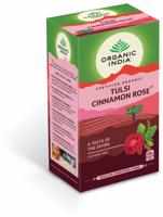 Organic India Tulsi cinnamon rose thee bio 25 Zakjes