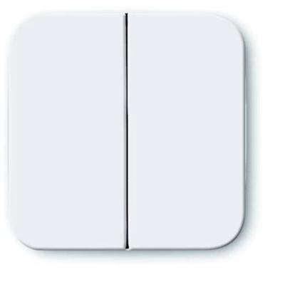 Busch-Jaeger 2CKA001434A0562 Serietoets Afdekking Wit, Zuiver wit (RAL 9010) 1 stuk(s)
