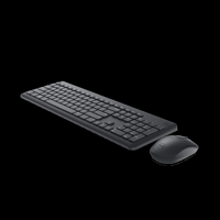 DELL KM3322W toetsenbord Inclusief muis RF Draadloos US International Zwart