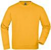 James & Nicholson JN840 Workwear Sweat - Gold-Yellow - XS - thumbnail