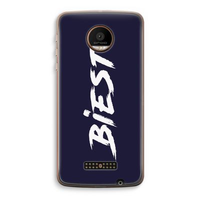 Biest: Motorola Moto Z Force Transparant Hoesje