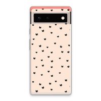 Kleine kattenkopjes: Google Pixel 6 Transparant Hoesje