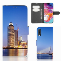 Samsung Galaxy A70 Flip Cover Rotterdam - thumbnail