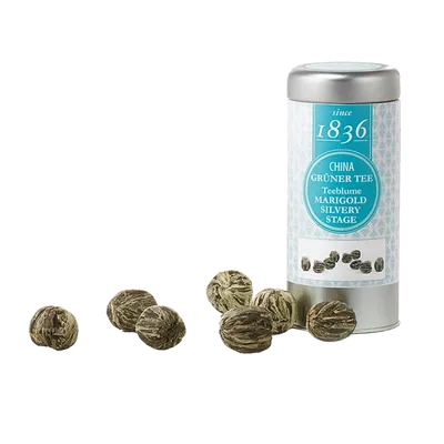 Blooming Tea Marigold Silvery Stage
 -
 Groene thee