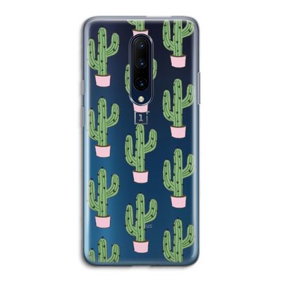 Cactus Lover: OnePlus 7 Pro Transparant Hoesje