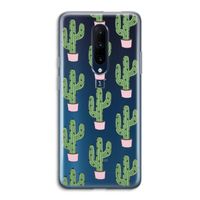 Cactus Lover: OnePlus 7 Pro Transparant Hoesje