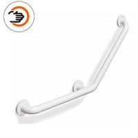 Normbau Eco Care bad-douche steungreep 135 gr 400 x 400 mm rechts RVS-Wit