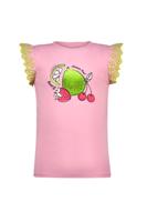 B.Nosy zomer top meisjes - roze glazuur - broderie mouw - Taria B.Nosy zomer top meisjes - roze glazuur - broderie mouw - Taria