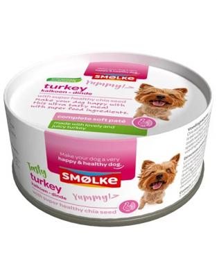 Smølke Smølke Complete Soft Paté Hondenvoer Kalkoen 125g