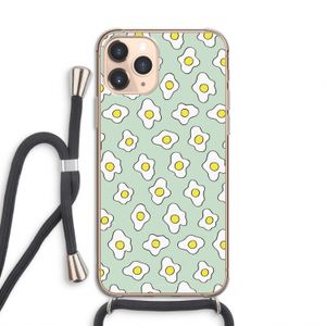 Spiegeleitjes: iPhone 11 Pro Transparant Hoesje met koord