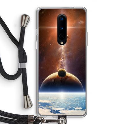 Omicron 2019: OnePlus 8 Transparant Hoesje met koord