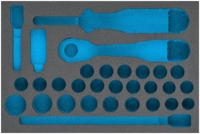 HAZET 2-componenten zachschuiminleg 163-223L · L x B: 172 mm x 114 mm