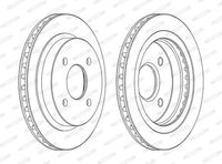 Ferodo Remschijf DDF479C - thumbnail