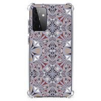 Samsung Galaxy A72 4G/5G Anti-Shock Hoesje Flower Tiles - thumbnail