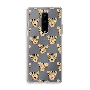 Tijger: OnePlus 8 Transparant Hoesje