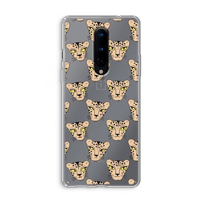 Tijger: OnePlus 8 Transparant Hoesje