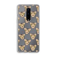 Tijger: OnePlus 8 Transparant Hoesje