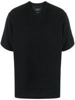 Y-3 t-shirt en coton à patch logo - Noir - thumbnail